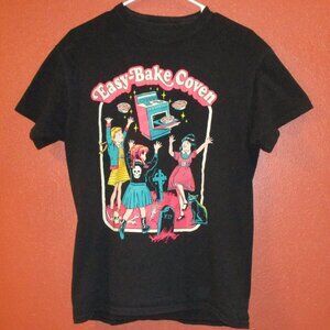 Easy Bake Coven Shirt Creepy Co Woman Medium Yellow Red Black Magic Shirt